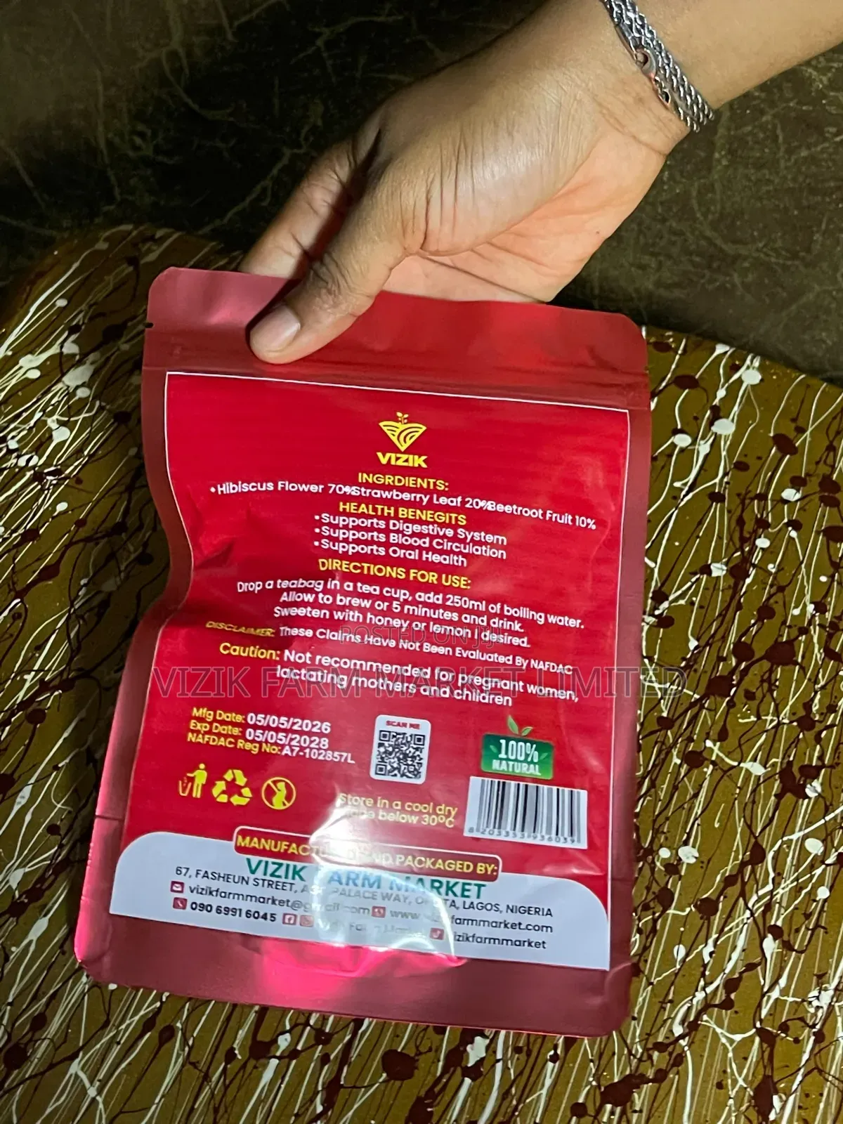 Vizik Hibs Tea