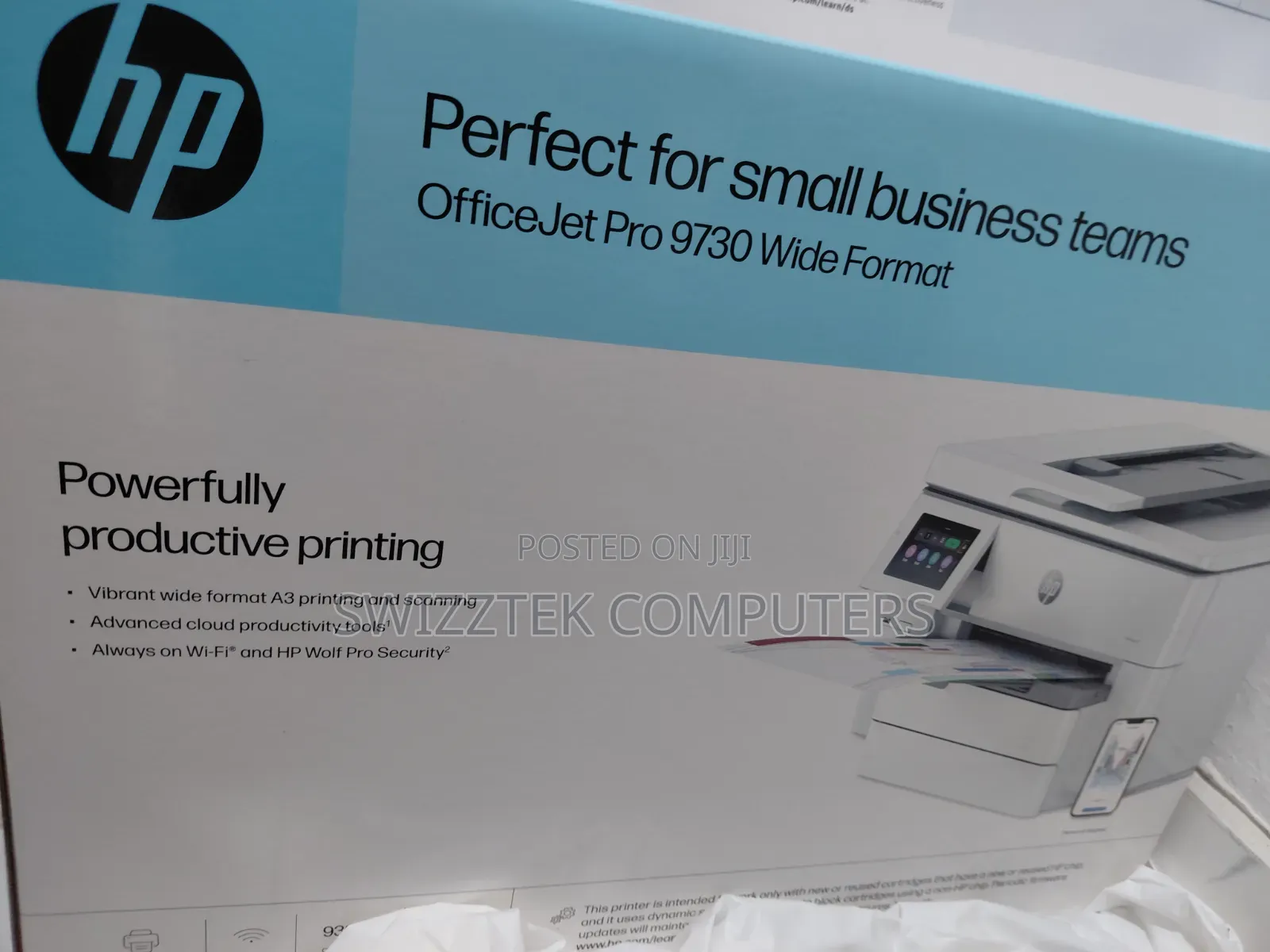 HP Officejet Pro 9730 Wide Format Printer