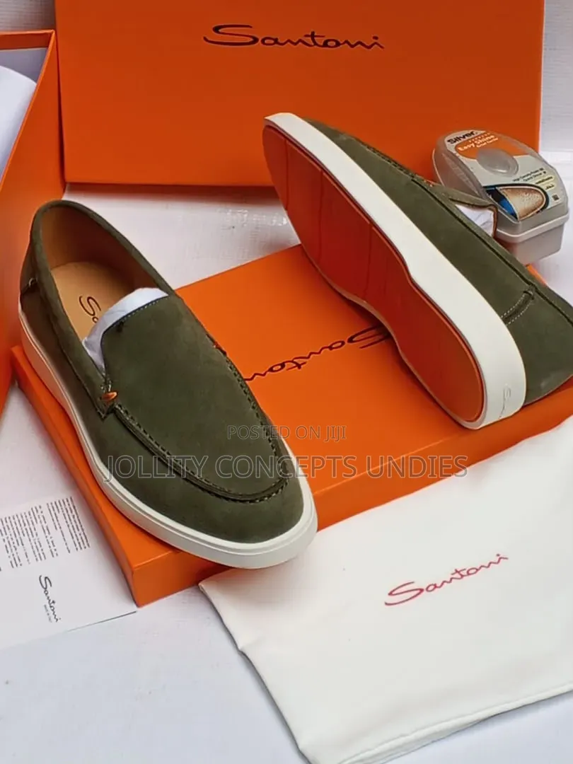 Santoni Suede Shoe
