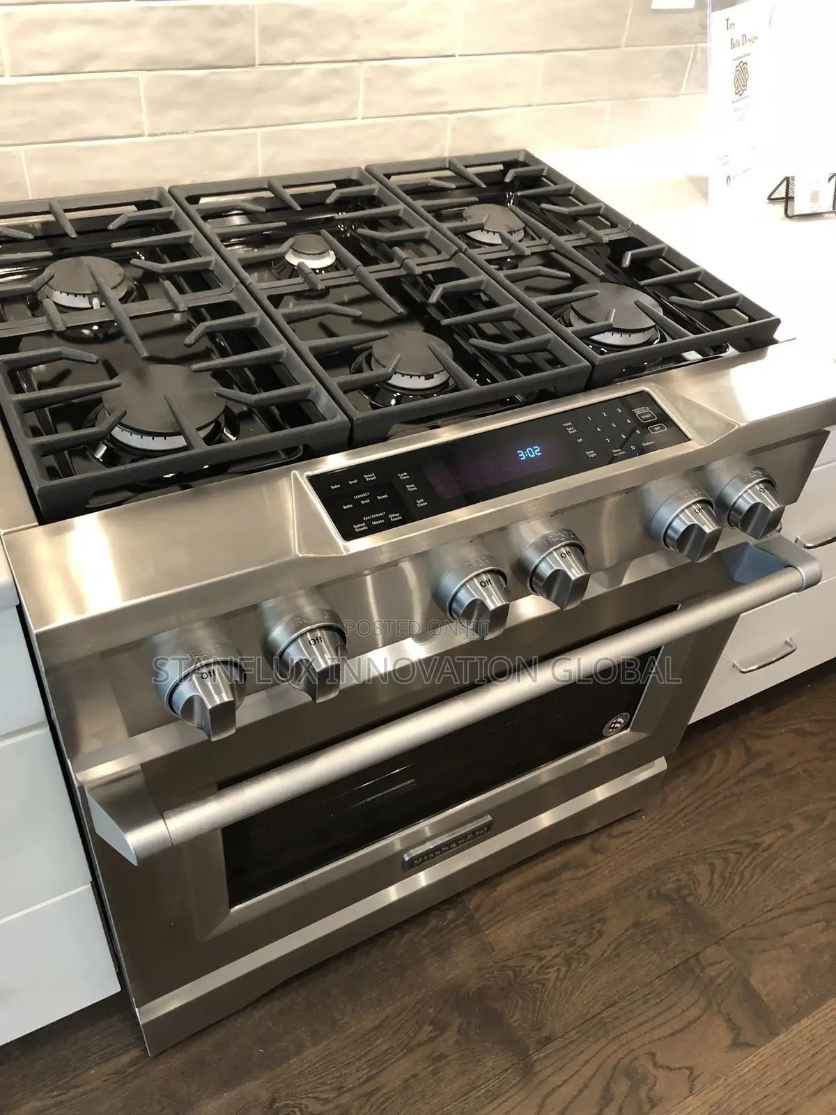 Gas Range, 6-Burner