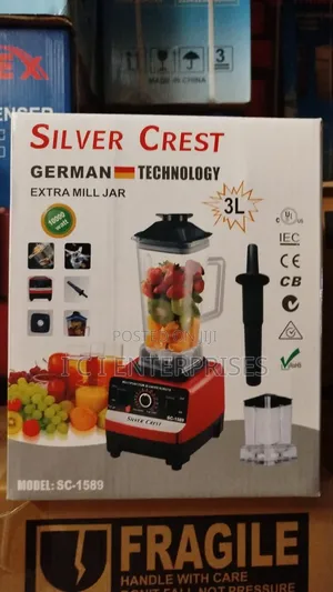 Silvercrest 3liters Industrial Blender With Mill Jar