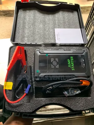 Multi-Function Portable 12V Car Jump Starter and Air Compressor Kit