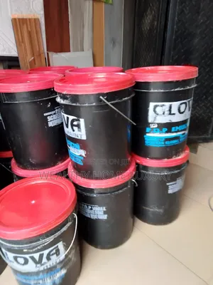 Glova P.O.P Emulsion Paint 20L Black Bucket