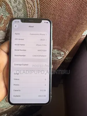 Apple iPhone 11 Pro 512 GB Gold