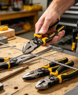 Dewalt Compound Action Hardened Chrome Vanadium Pliers Set