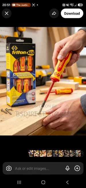 Ck Triton 1000v Insulated Slotted Professional Screwdriver