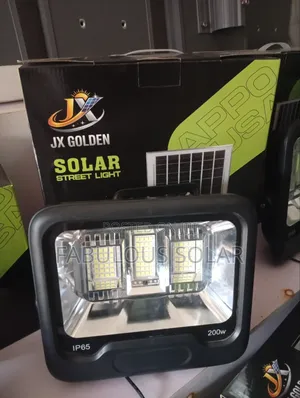 Original Solar Flood Light and Panel 200watts