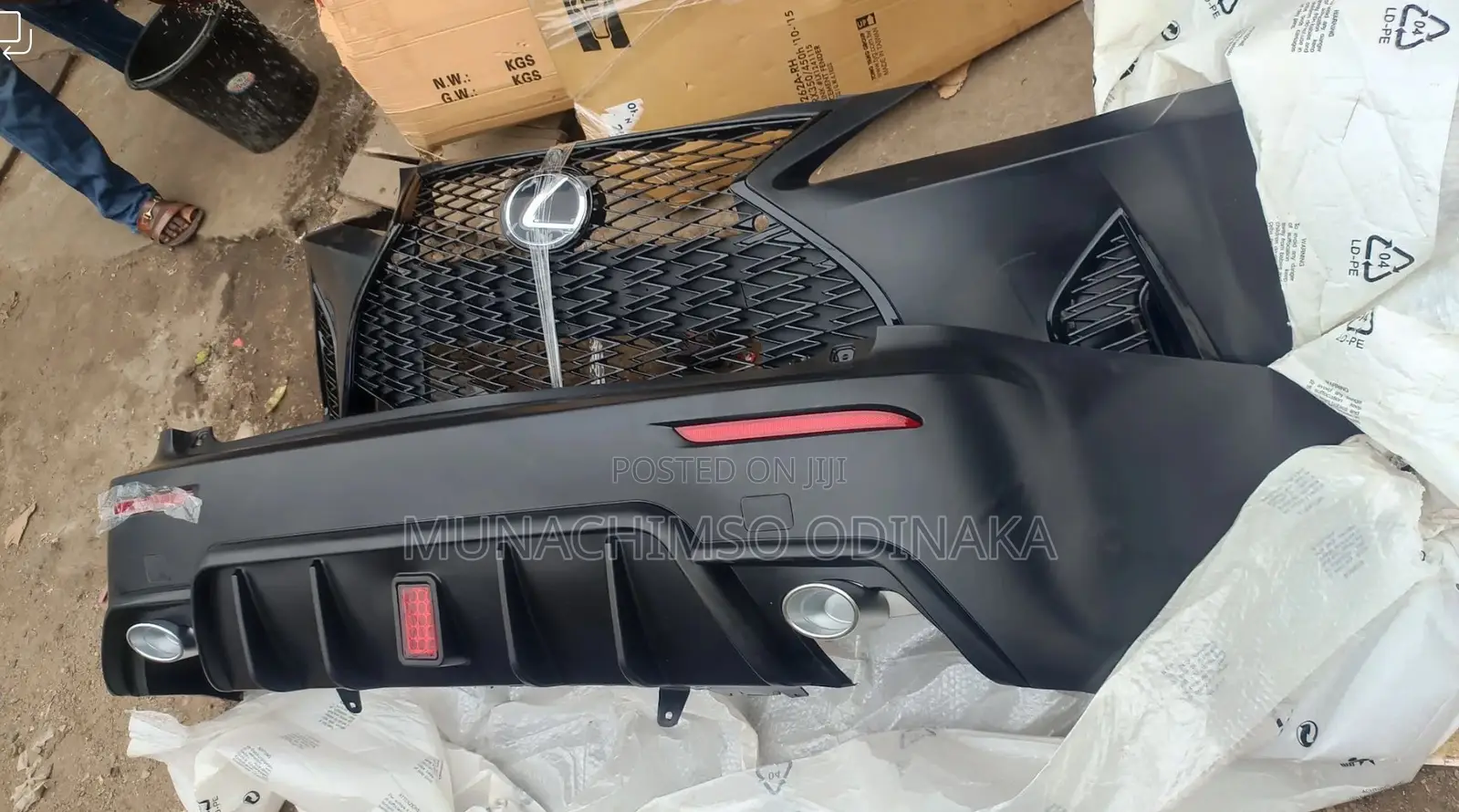 Front and Back Bumper Is250 2020