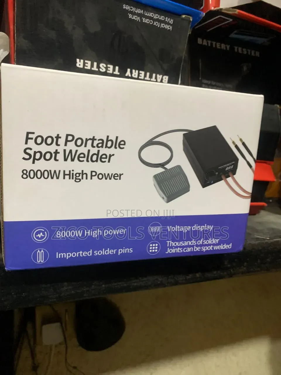 8000W High Power Foot Portable Spot Welder