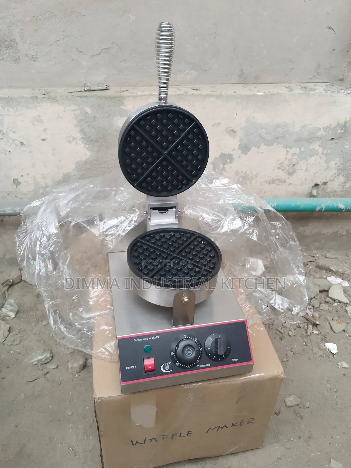 Single Electric Waffle Machine