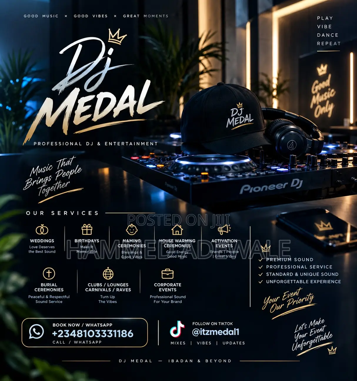 Available for Dj Service