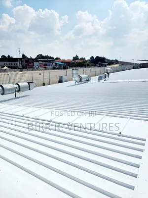Aluminium Roof Installation Work