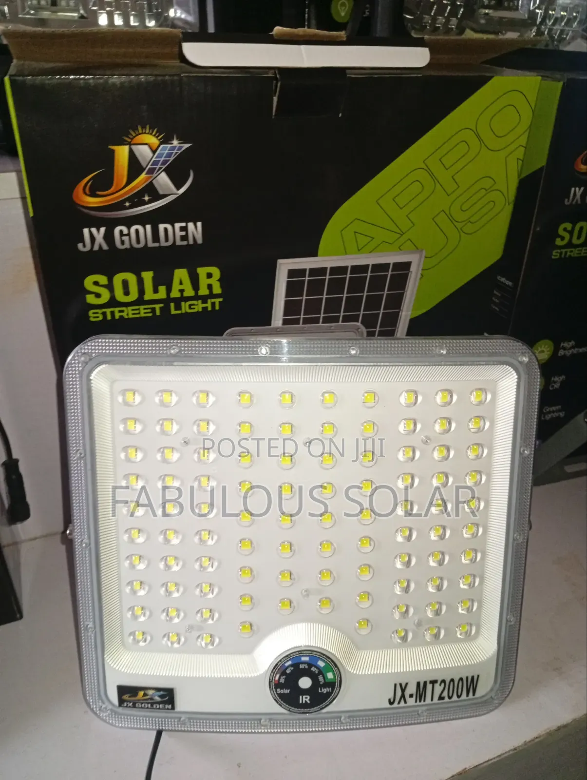 Original Solar Flood Light 200watts ( JX )