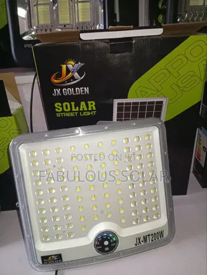Original Solar Flood Light 200watts ( JX )
