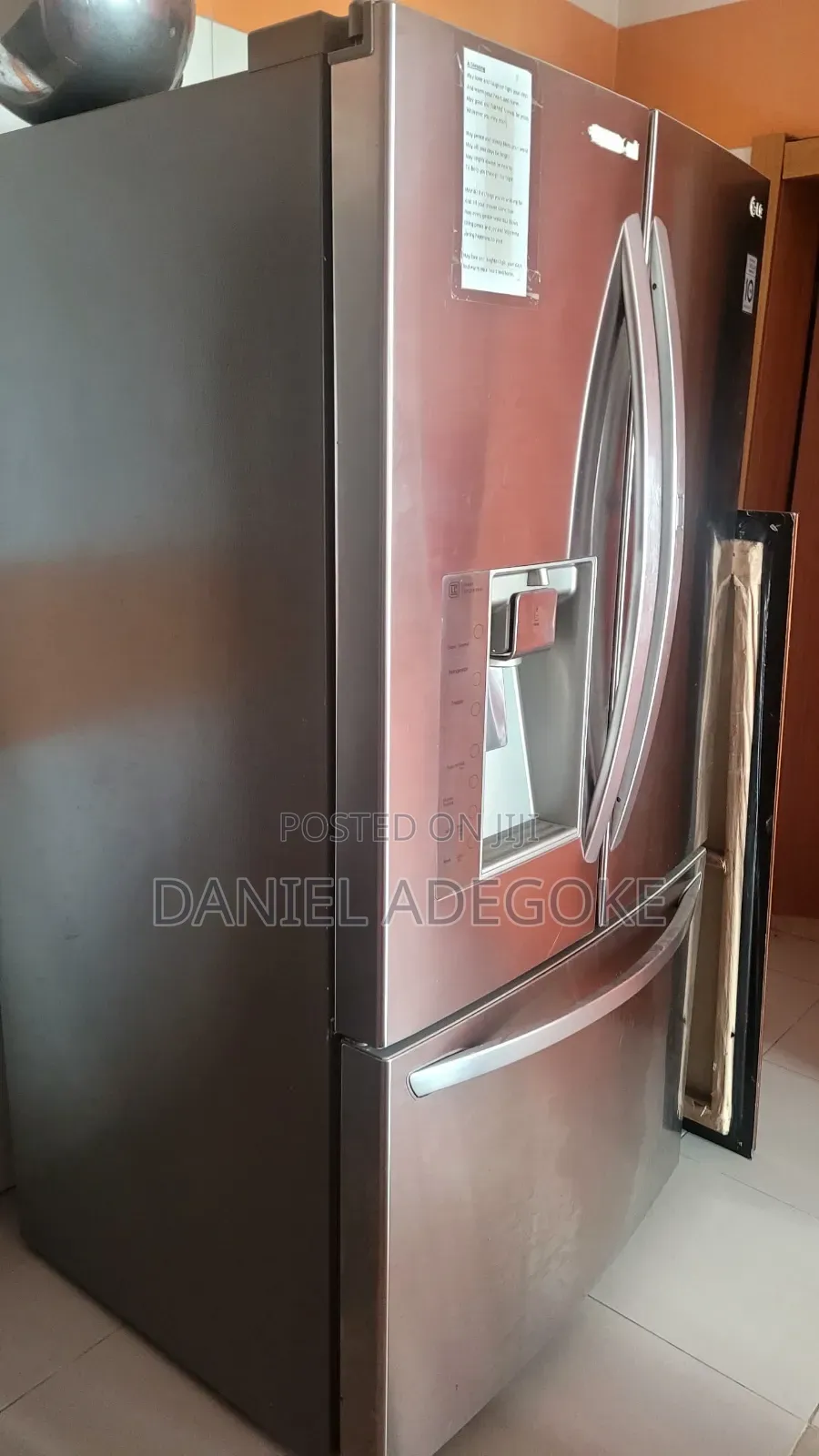 Seldom Used Side by Side Refrigerator