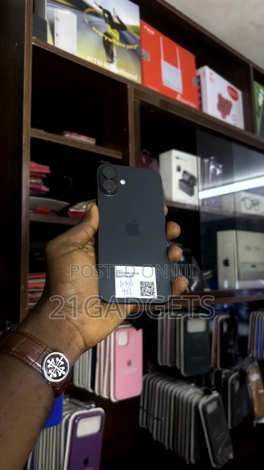 Apple iPhone 16 Plus 128 GB Black