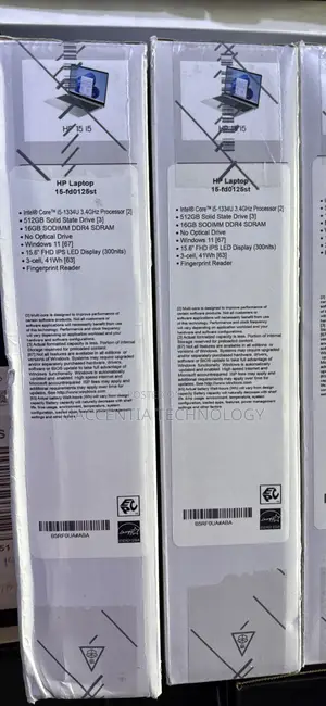 New Laptop HP 15 16GB Intel Core i5 SSD 512GB