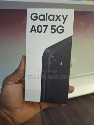 New Samsung Galaxy A07 5G 128 GB Black