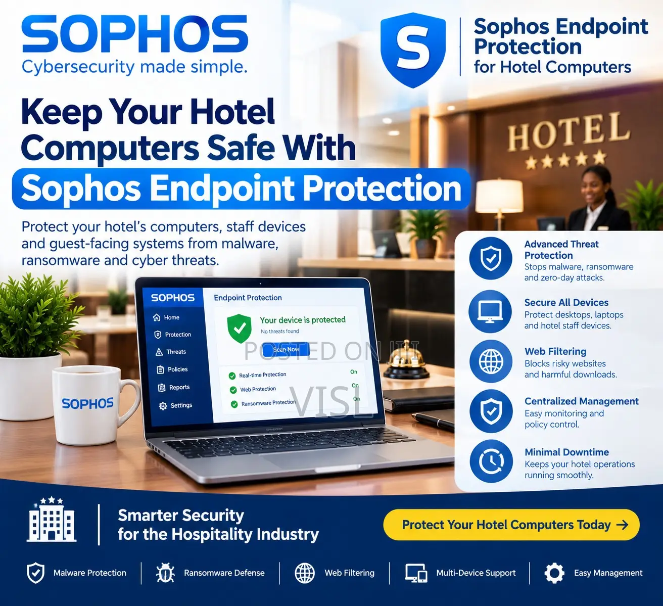 Sophos Endpoint Protection for Hotel Computers