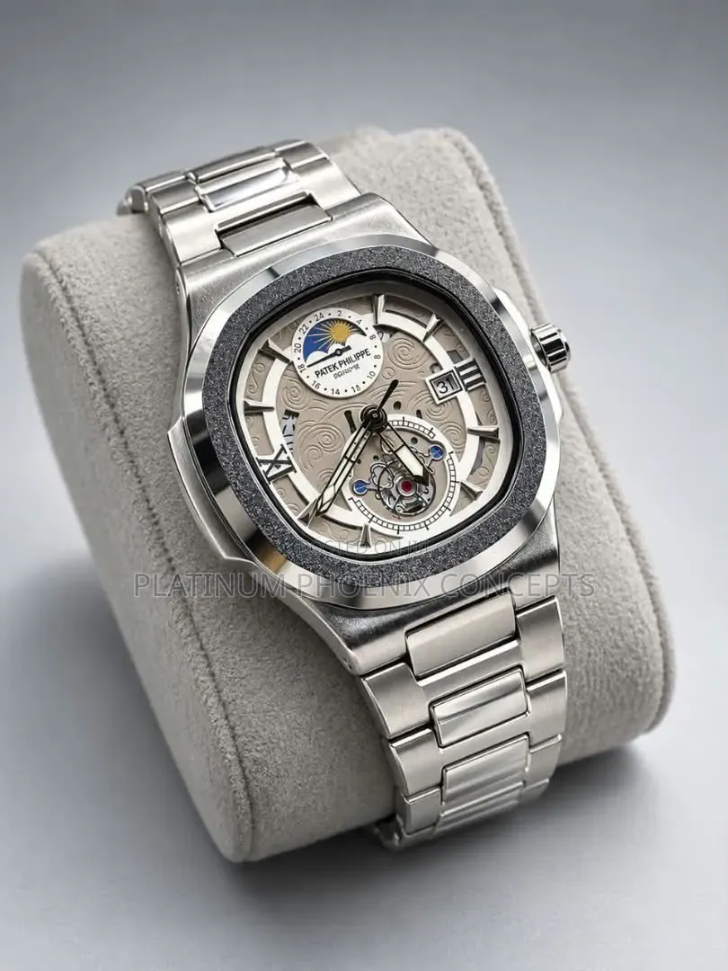 Patek Philippe Geneve Chain Strap Watch (Full Boxed)