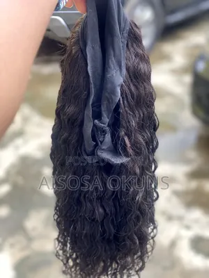Human Curl Hair Band