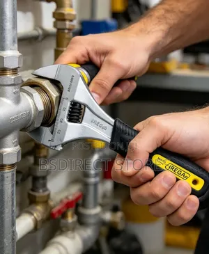 Irega Ergotop 8" Ergonomic Comfort Grip Adjustable Wrench