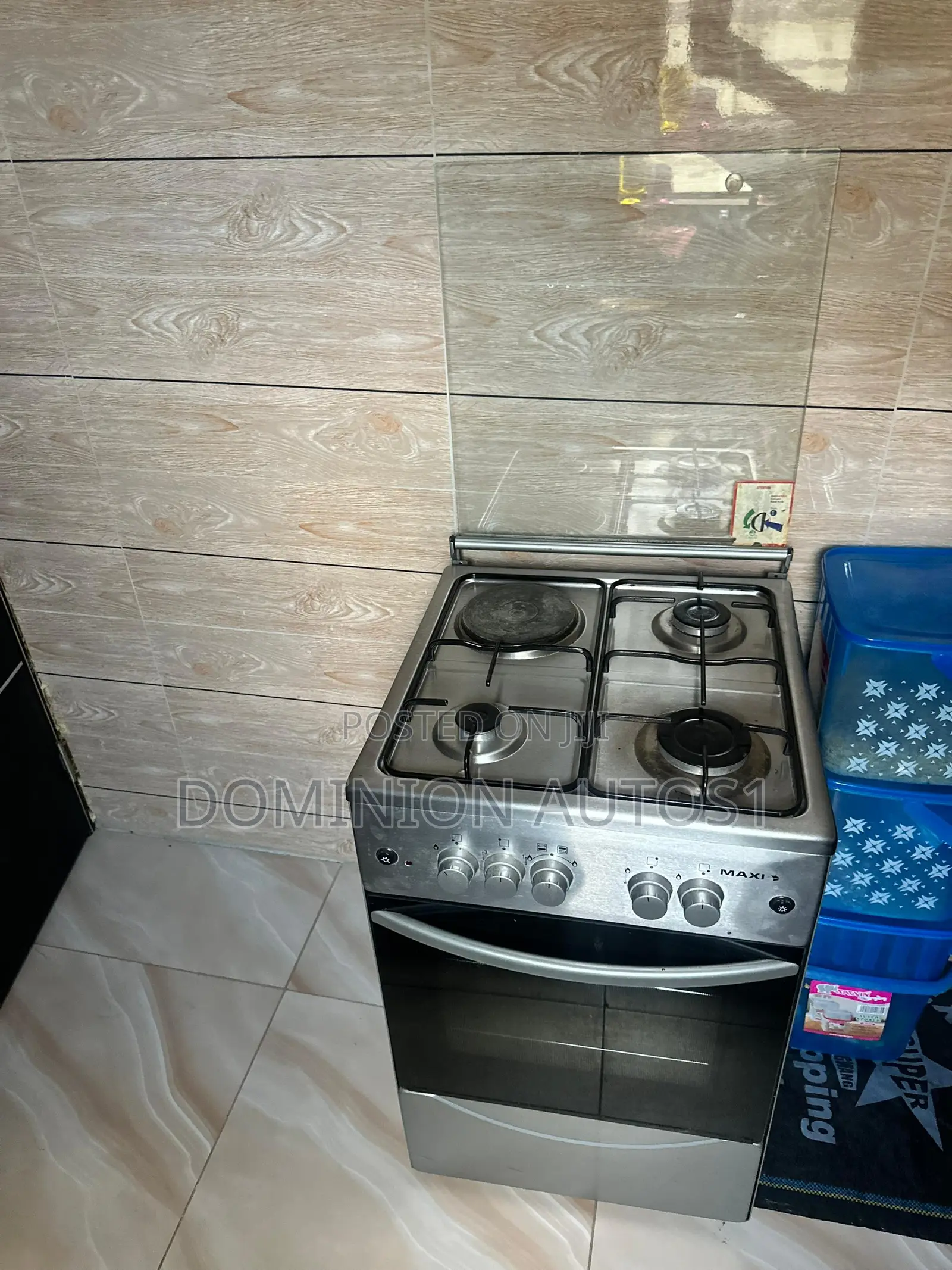 Maxi 4-Burner Gas Cooker