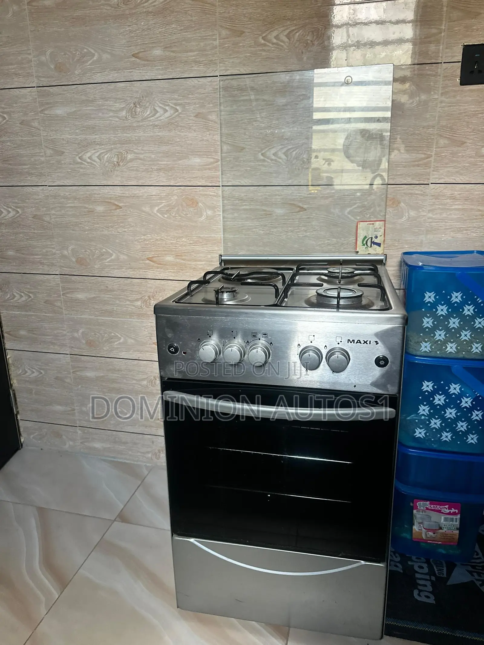 Maxi 4-Burner Gas Cooker