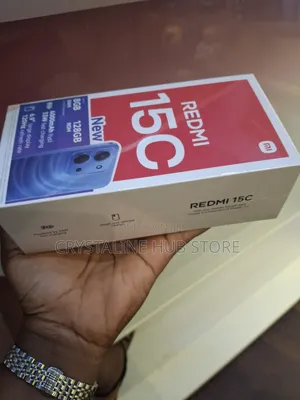 New Xiaomi Redmi 15C 4G 128 GB Black
