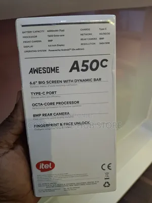 New Itel A50C 32 GB Black