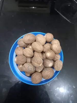 Bags of 50 Kg Clean Original Nutmeg for Sale-350kg Bulk. Onitsha/Ph