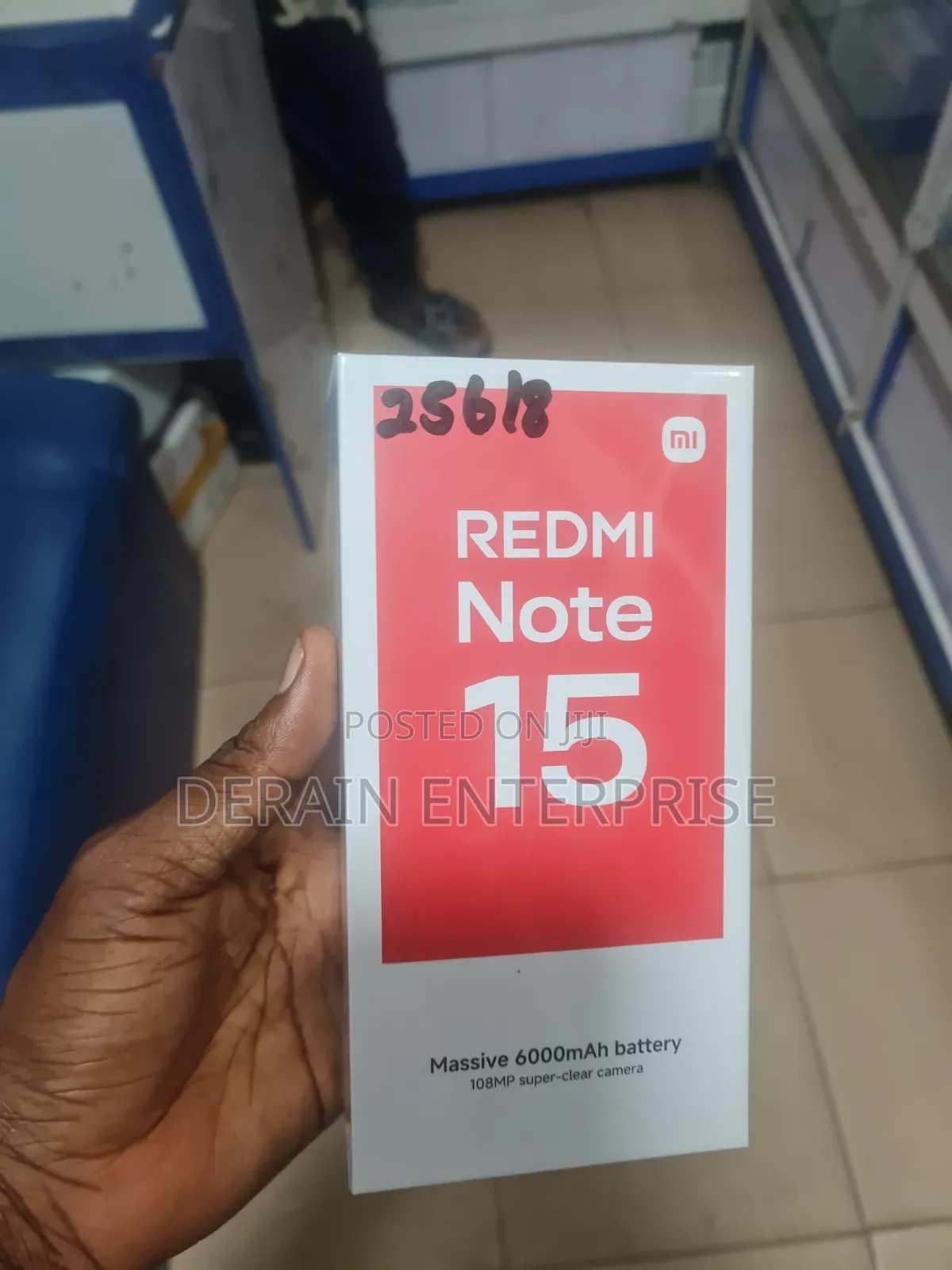 New Xiaomi Redmi Note 15 256 GB Black