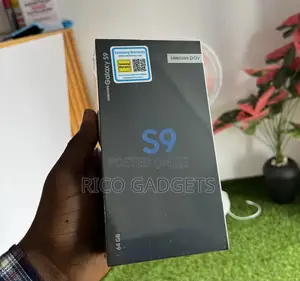 New Samsung Galaxy S9 64 GB Black