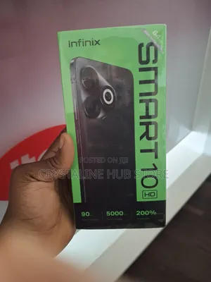 New Infinix Smart 10 HD 64 GB Black