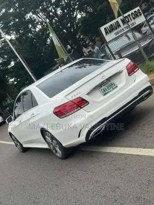 Mercedes-Benz E350 2014 White