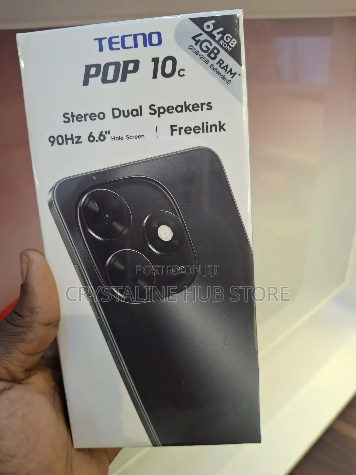 New Tecno Pop 10C 64 GB Blue