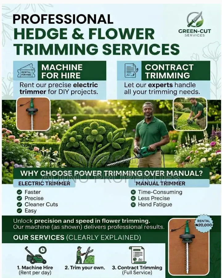 Flower Trimming Service