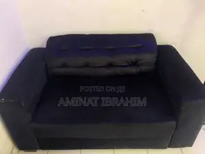 1 Accent Chair,2 and 3 Black Seater Sofas for Sell