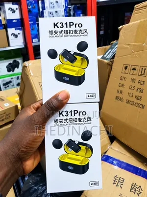 K31PRO Noise Cancellation Microphone Loud & Clear
