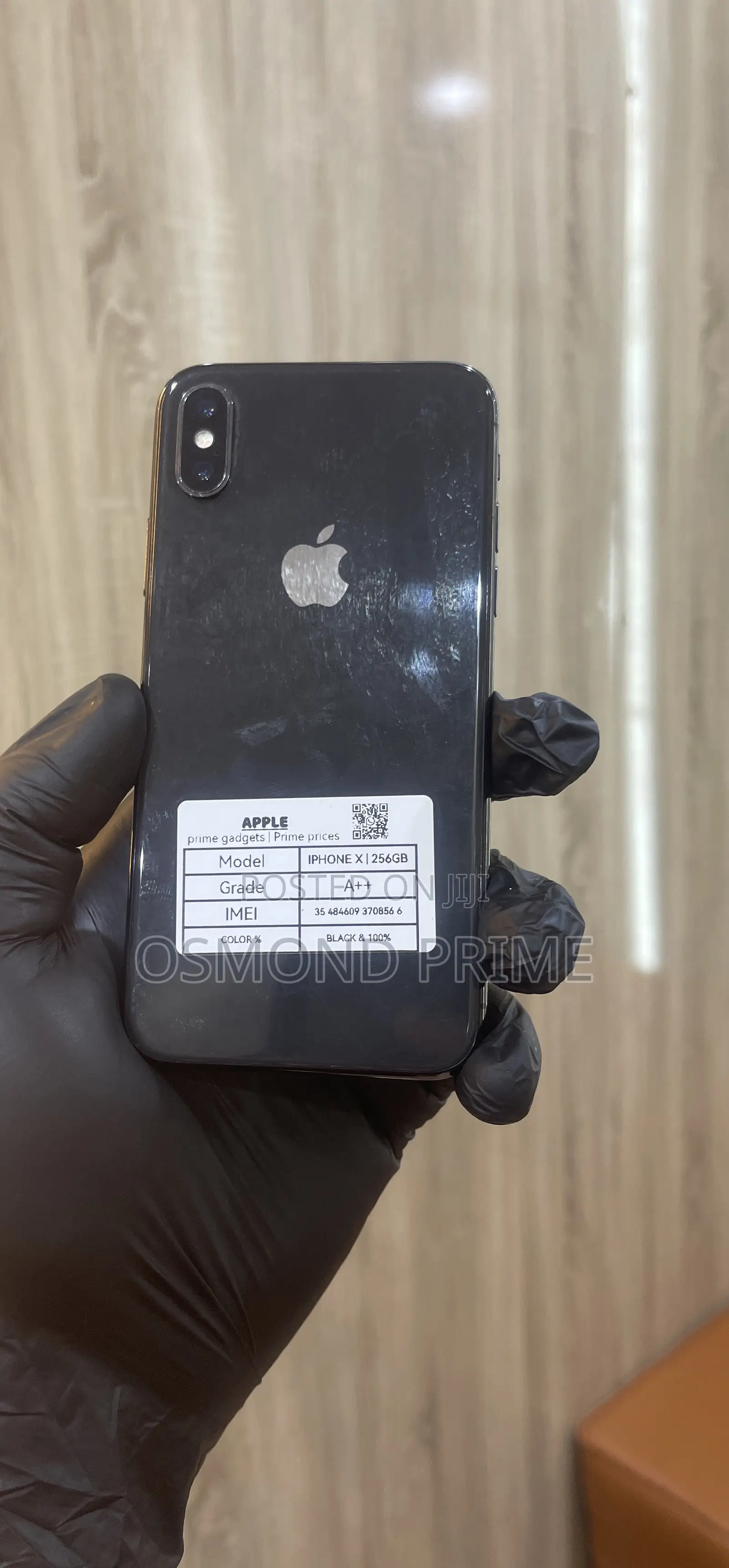 Apple iPhone X 256 GB Black