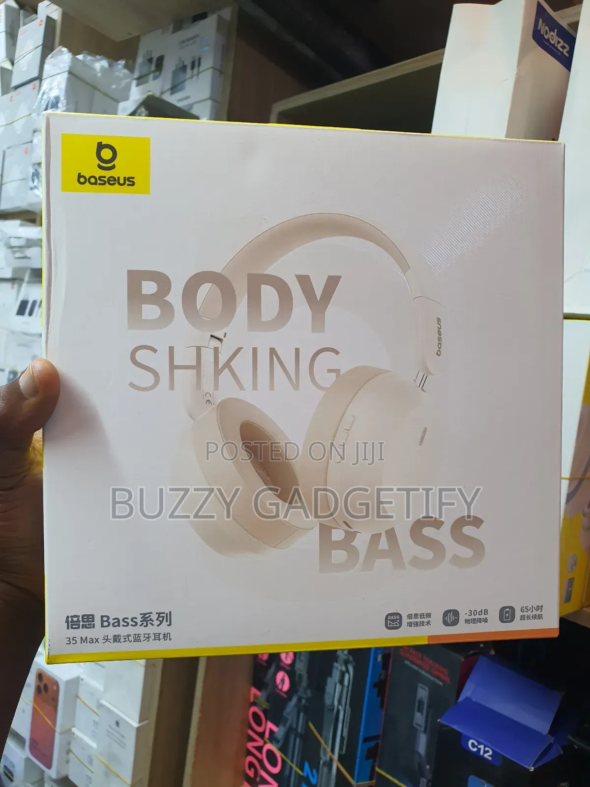 Baseus Bass 35 Max Over-Ear Wireless Headphones