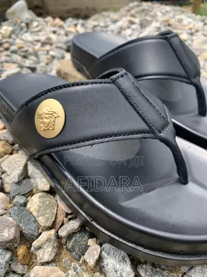 Versace Palm Slippers