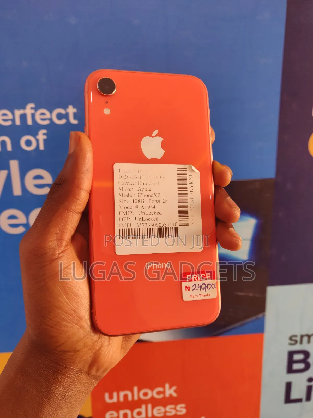 Apple iPhone XR 128 GB Orange