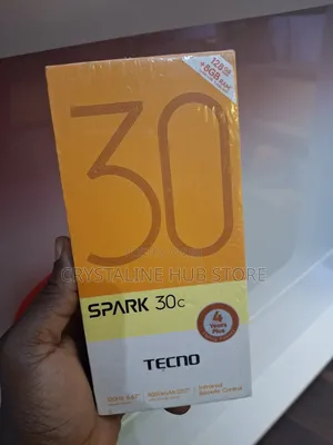 New Tecno Spark 30C 128 GB White