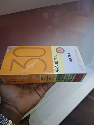 New Tecno Spark 30C 128 GB White