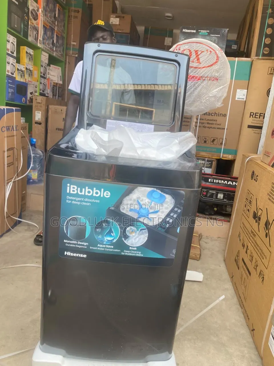 Hisense 9kg Automatic Top Load Washing Machine
