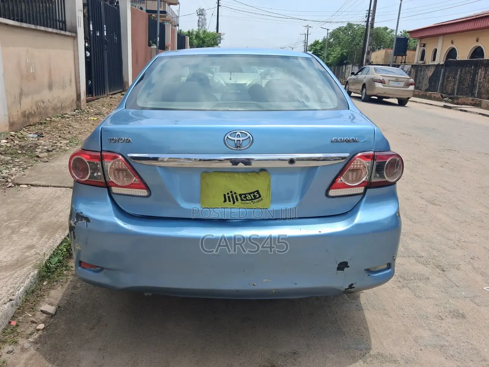 Toyota Corolla 2012 Blue