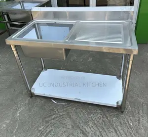 Single Sink With Side (Wash Hand Basin)