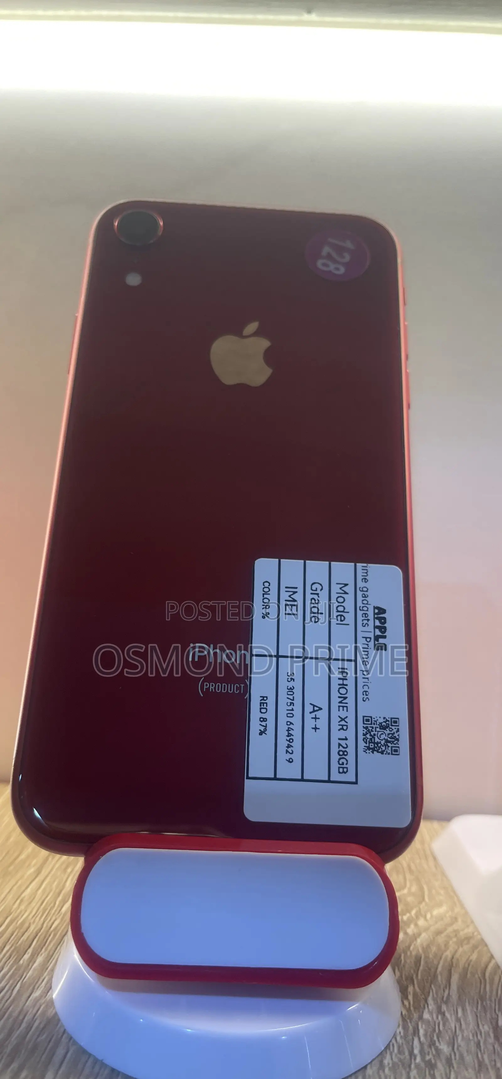 Apple iPhone XR 128 GB Red