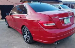 Mercedes-Benz C300 2008 Red